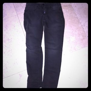 Joes jeans black and very cute skinny jeans